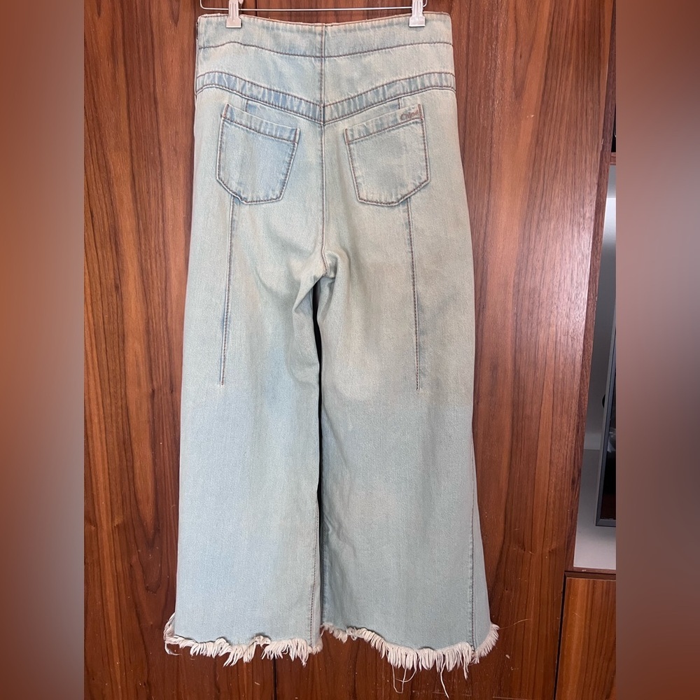 Chloe Distressed Bell Bottoms - Picture 2 of 5